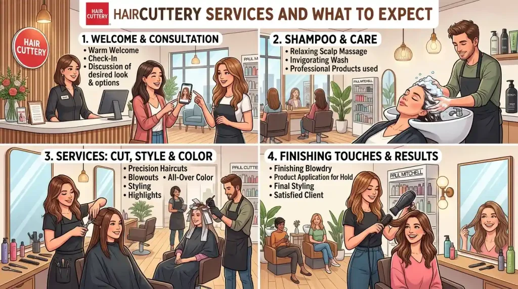 Hair Cuttery Services And What To Expect