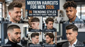 Modern Haircuts for Men 2026: 35 Trending Styles That Instantly Boost Your Look