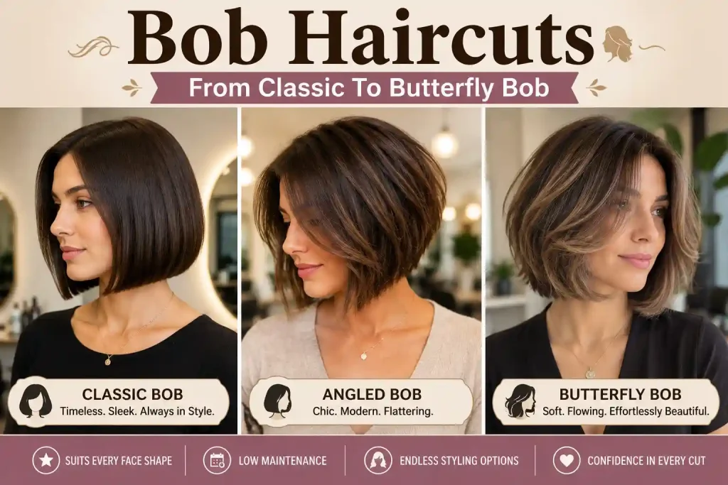 Bob Haircuts From Classic To Butterfly Bob