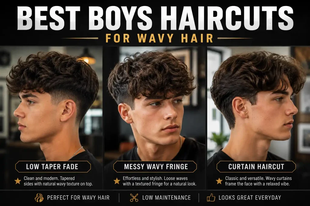 Best Boys Haircuts for Wavy Hair