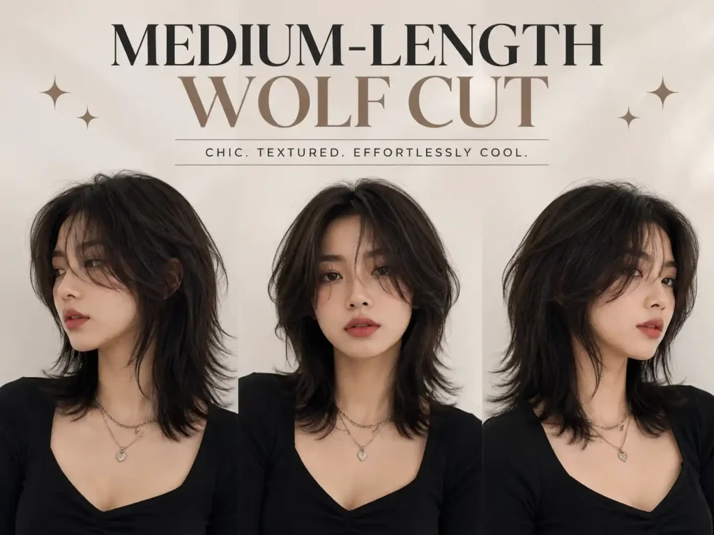 Medium-Length Wolf Cut