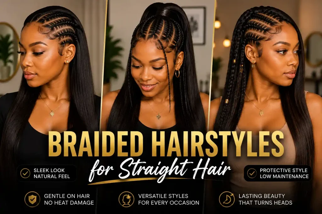 Braided Hairstyles for Straight Hair