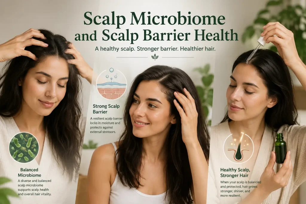 Scalp Microbiome and Scalp Barrier Health