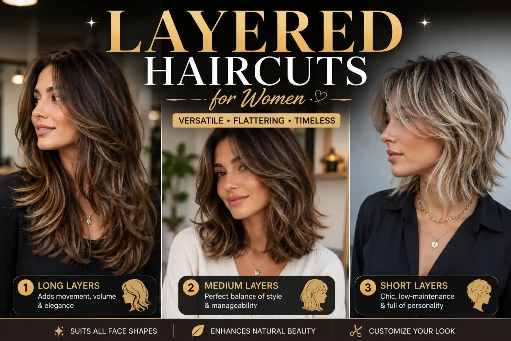 Layered Haircuts for Women