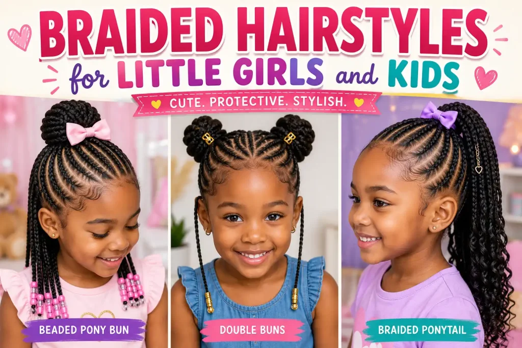 Braided Hairstyles for Little Girls and Kids