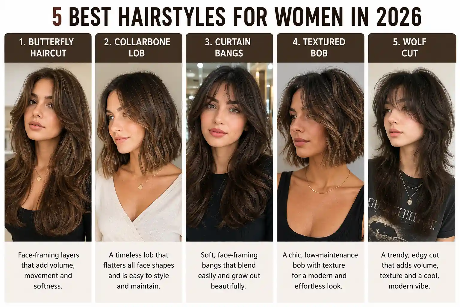 5 Best Hair Styles for Women in 2026