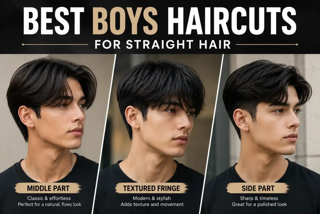 Best Boys Haircuts for Straight Hair