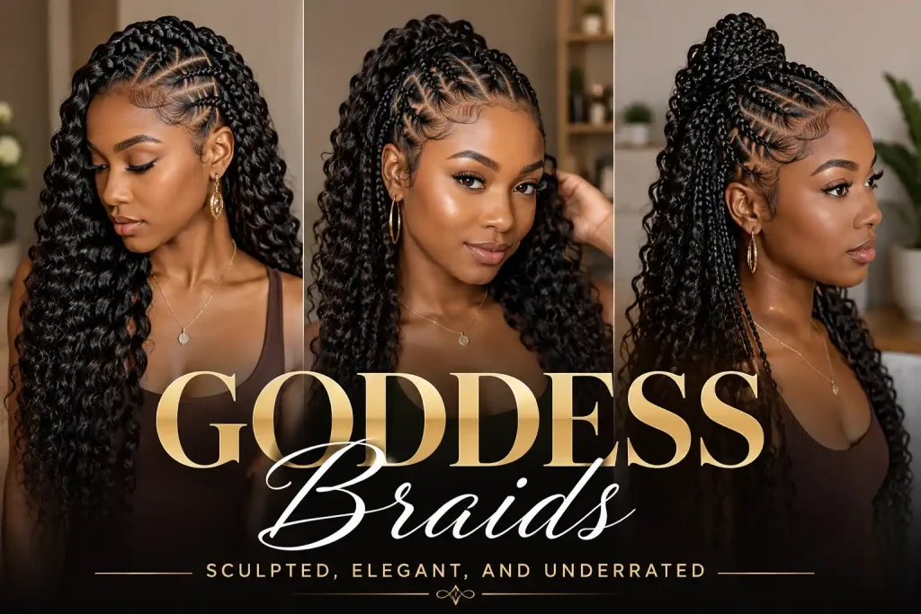 Goddess Braids: Sculpted, Elegant, and Underrated