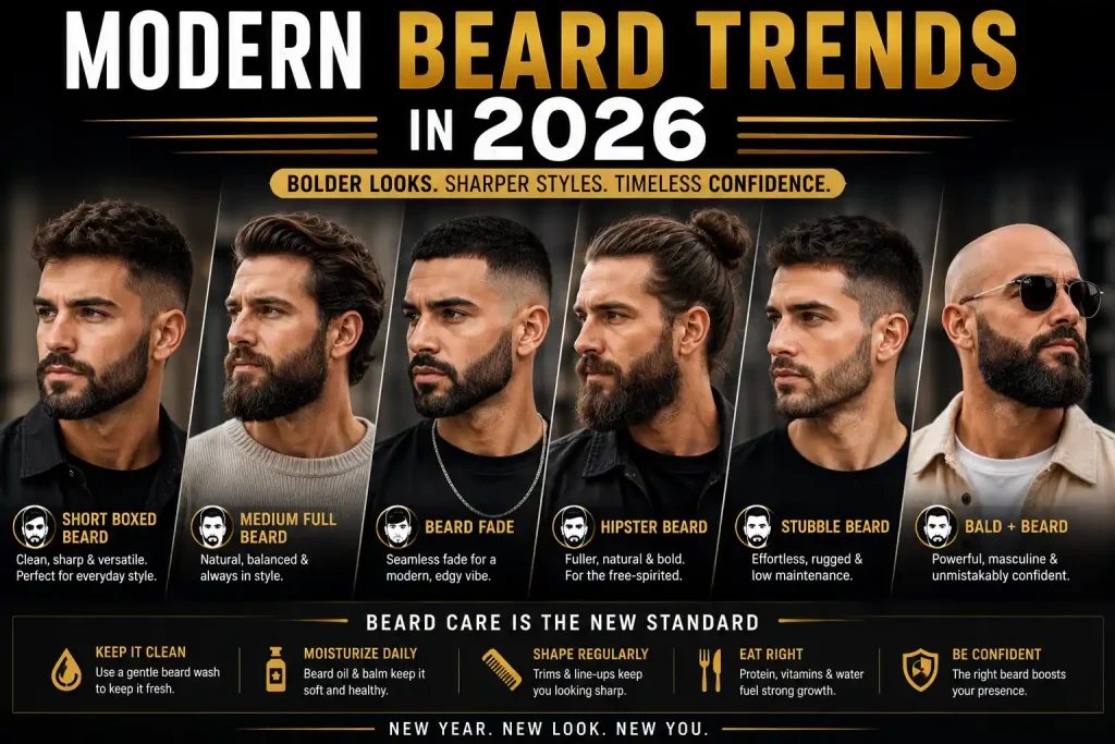Modern Beard Trends in 2026
