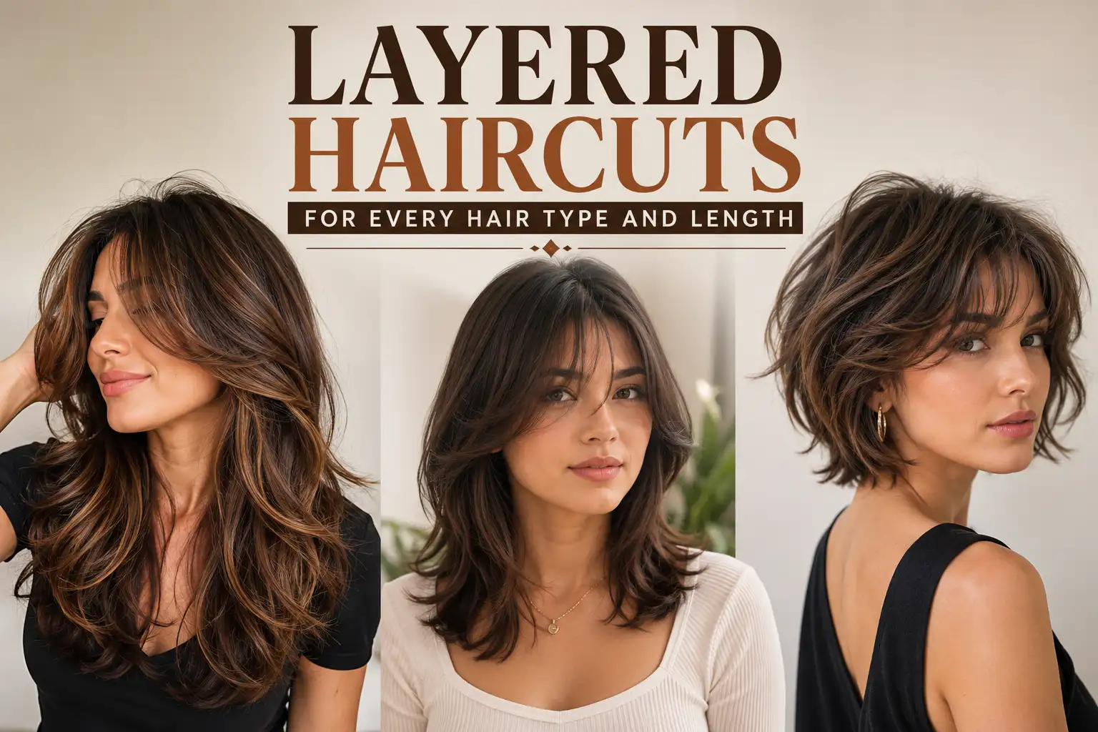 Layered Haircuts For Every Hair Type And Length