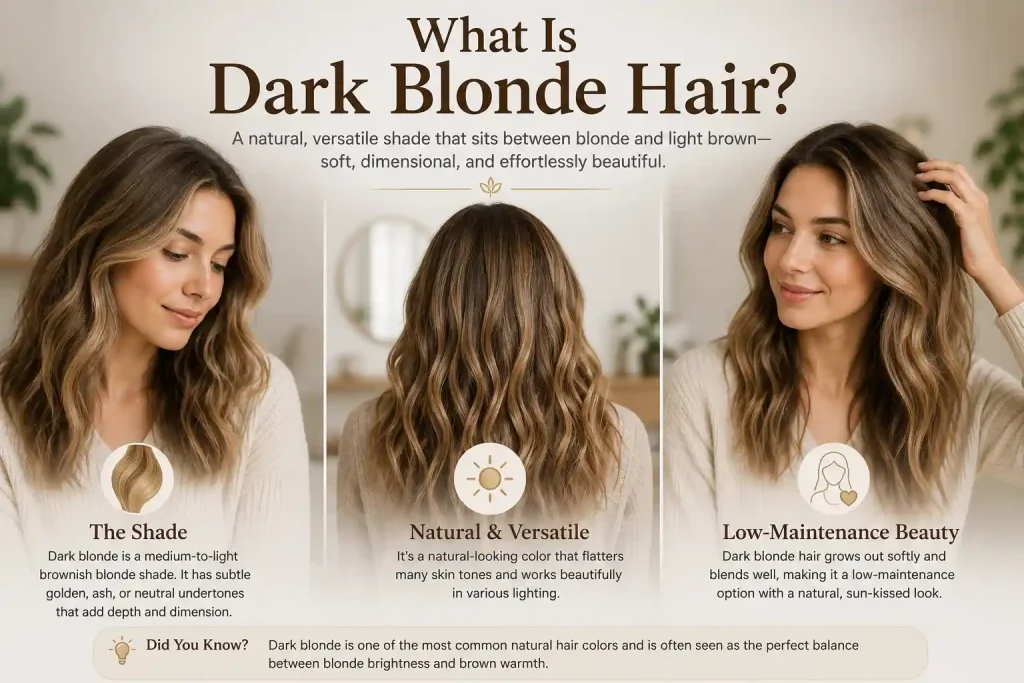 What Is Dark Blonde Hair?