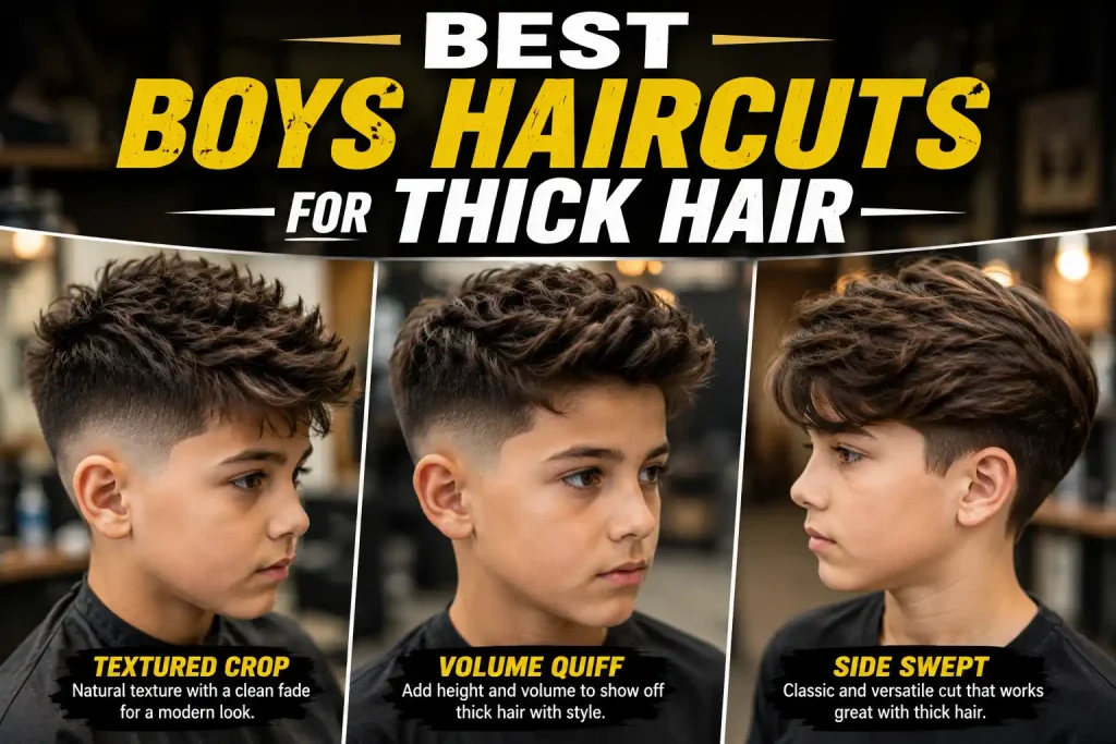 Best Boys Haircuts for Thick Hair