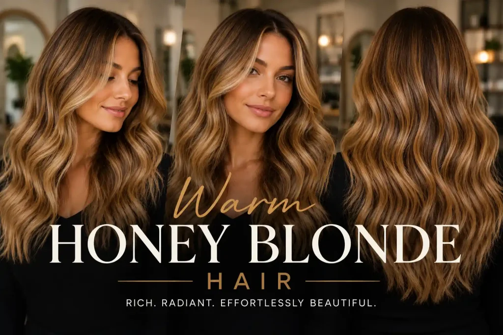 Warm Honey Blonde Hair