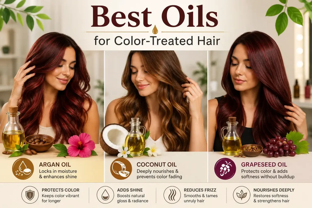 Best Oils for Color-Treated Hair