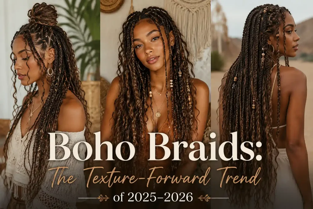 Boho Braids: The Texture-Forward Trend of 2025–2026