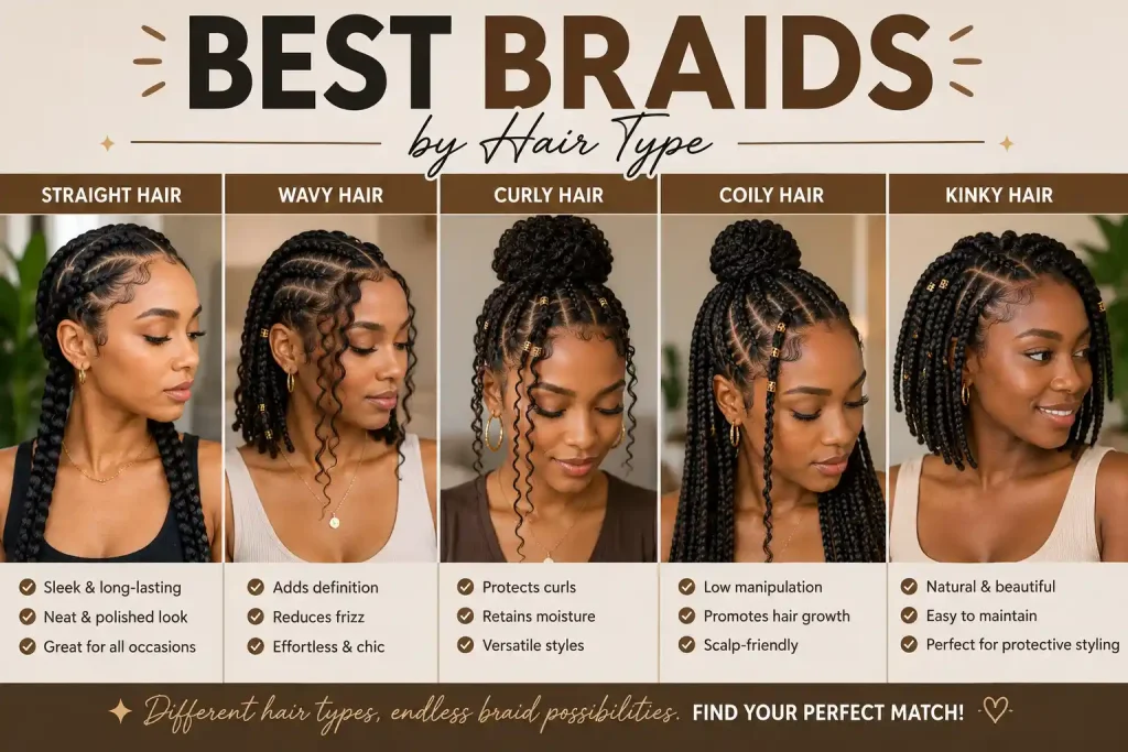 Best Braids by Hair Type