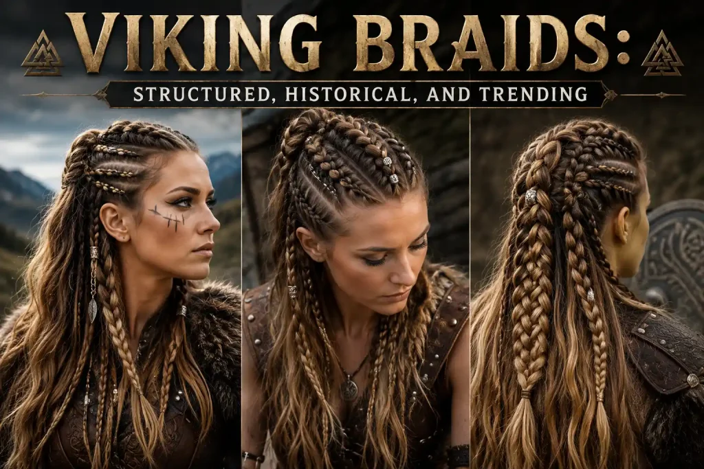 Viking Braids: Structured, Historical, and Trending