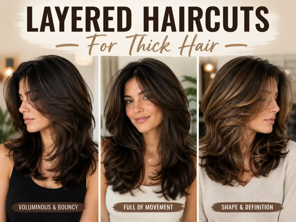 Layered Haircuts For Thick Hair