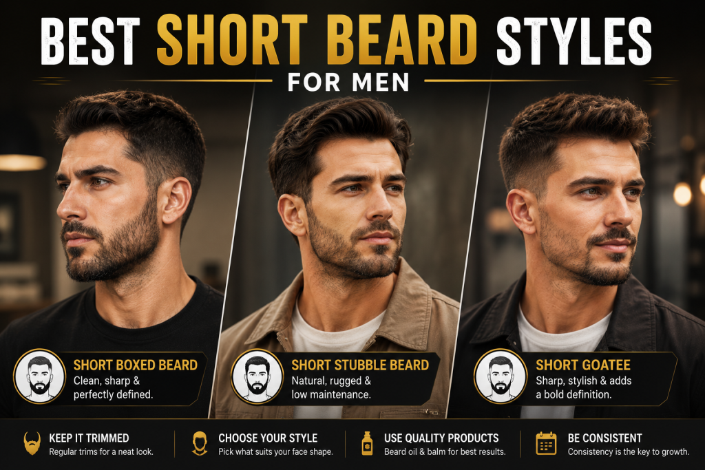 Best Short Beard Styles for Men