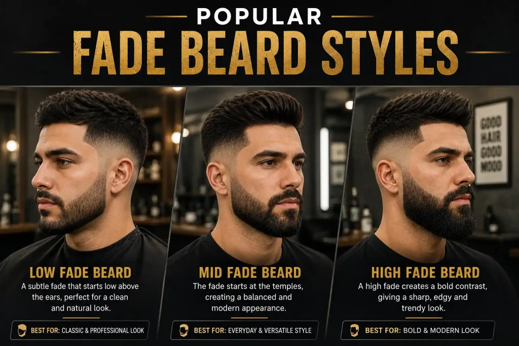 Popular Fade Beard Styles