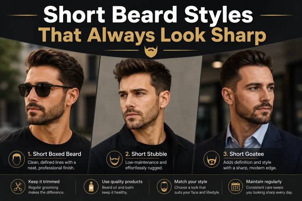 Short Beard Styles That Always Look Sharp
