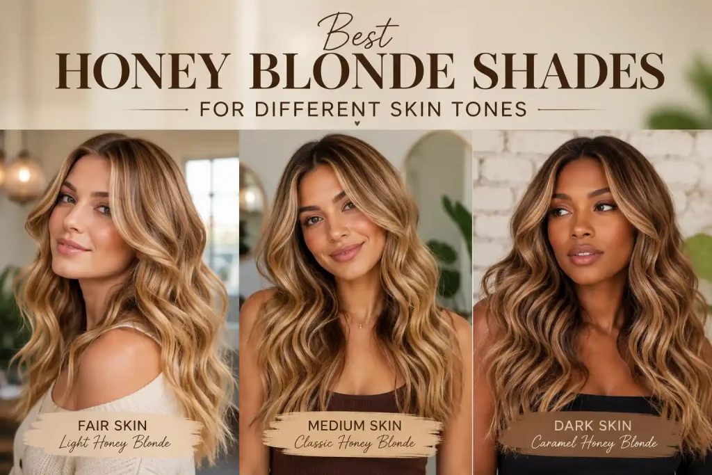 Best Honey Blonde Shades for Different Skin Tones