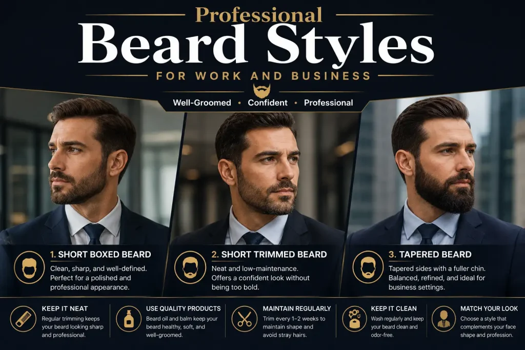 Professional Beard Styles for Work and Business