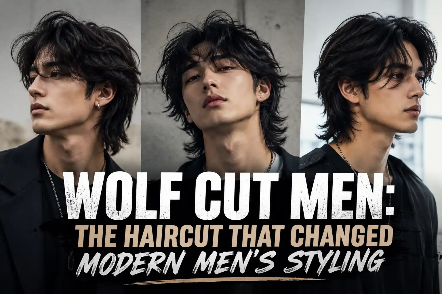 Wolf Cut Men: The Complete 2026 Guide to Styles, Fades, Layers, and Modern Texture