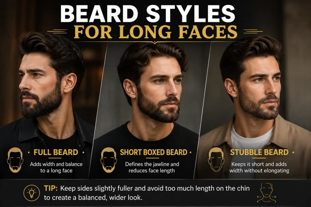 Beard Styles for Long Faces