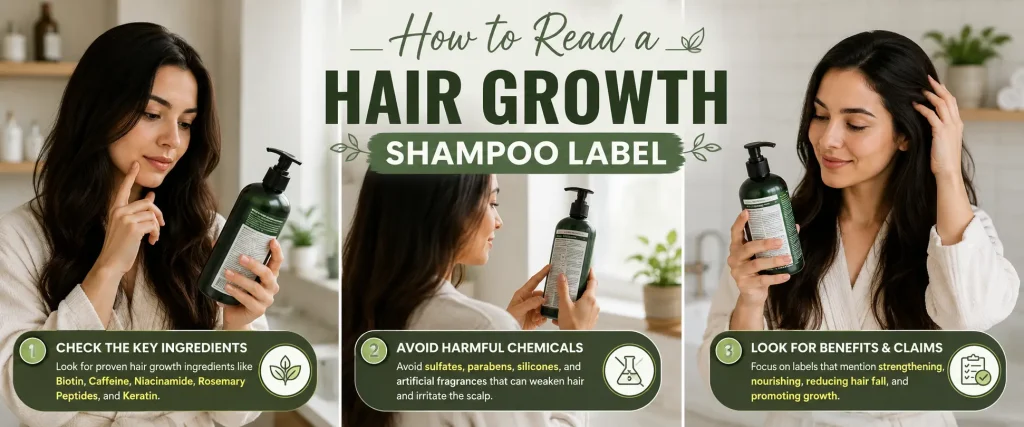 How to Read a Hair Growth Shampoo Label