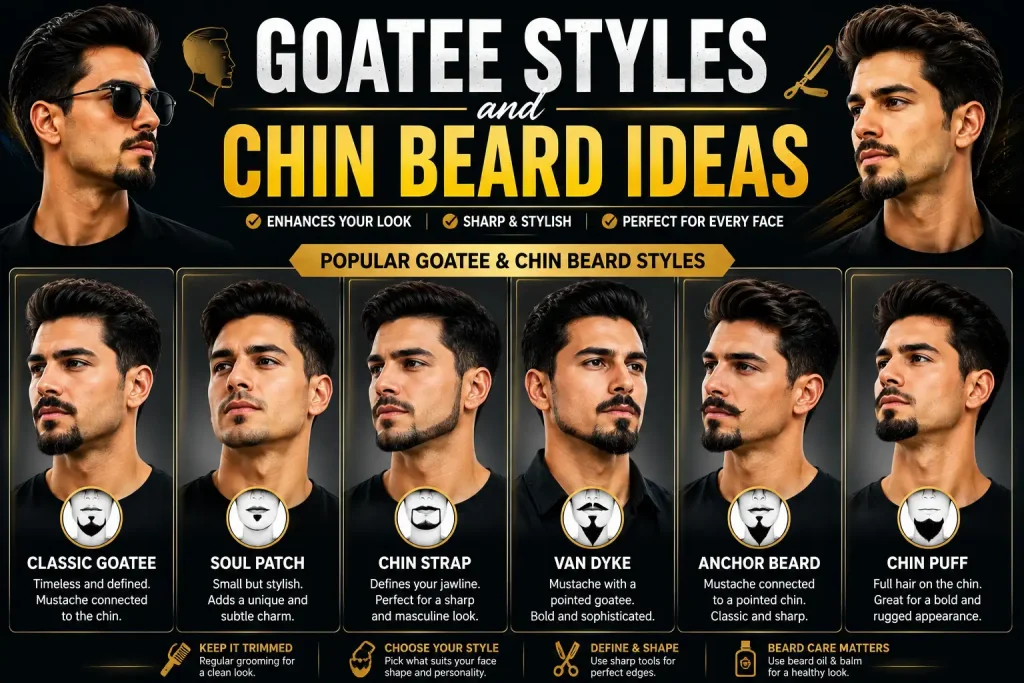 Goatee Styles and Chin Beard Ideas