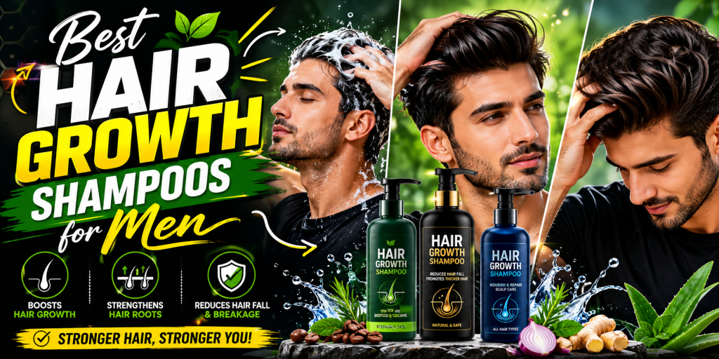 Best Hair Growth Shampoos for Men