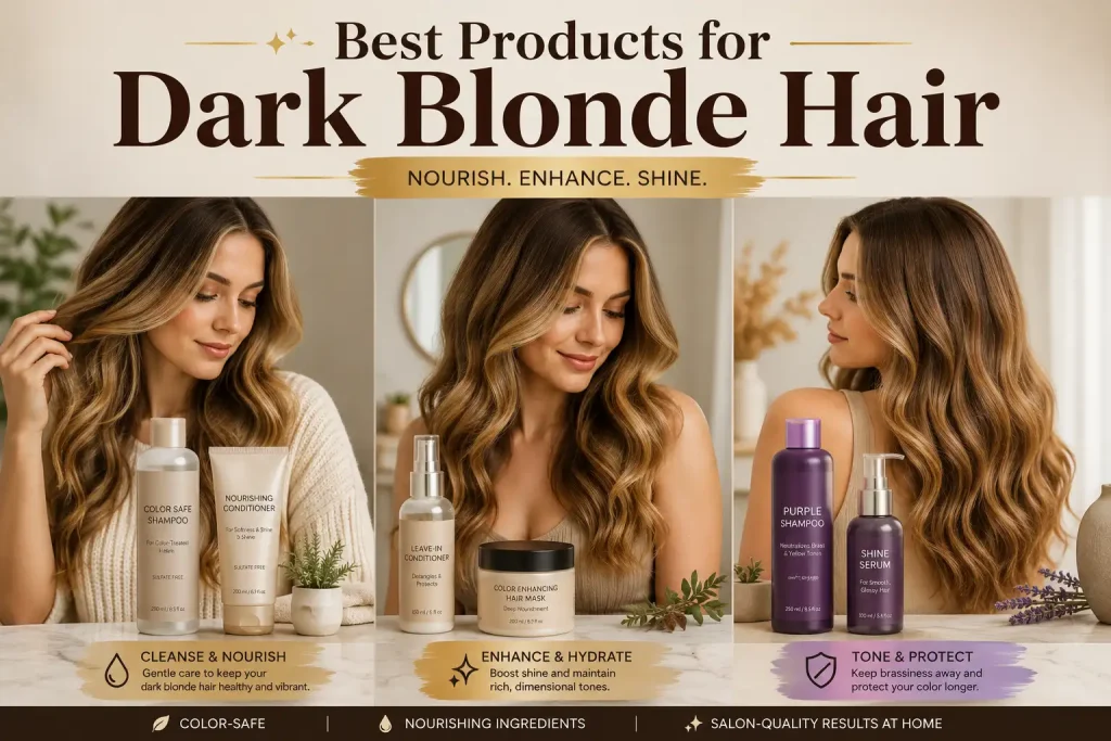 Best Products for Dark Blonde Hair
