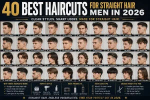 40 Best Haircuts for Straight Hair Men in 2026
