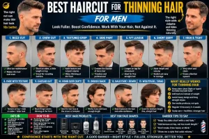 Best Haircut for Thinning Hair for Men: Cuts That Look Fuller, Cleaner, and Easier to Style