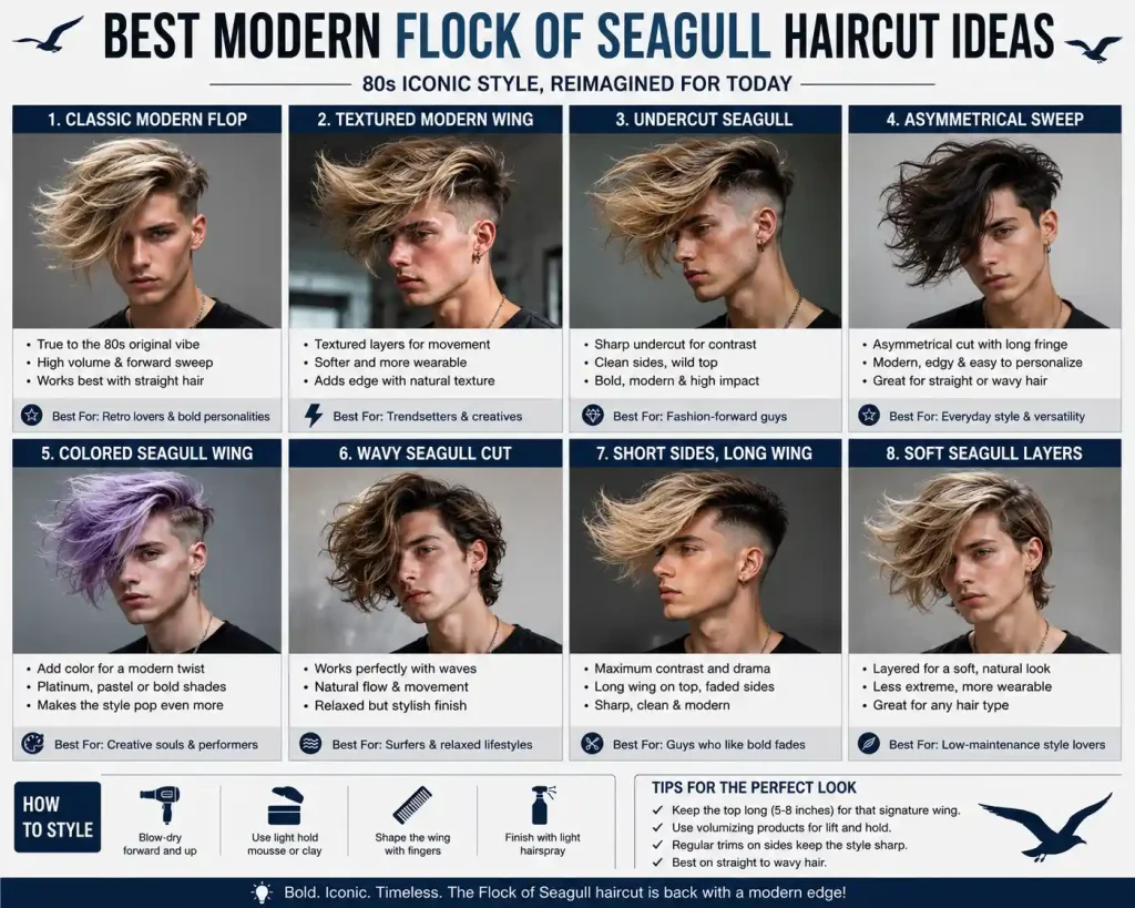 Best Modern Flock of Seagull Haircut Ideas