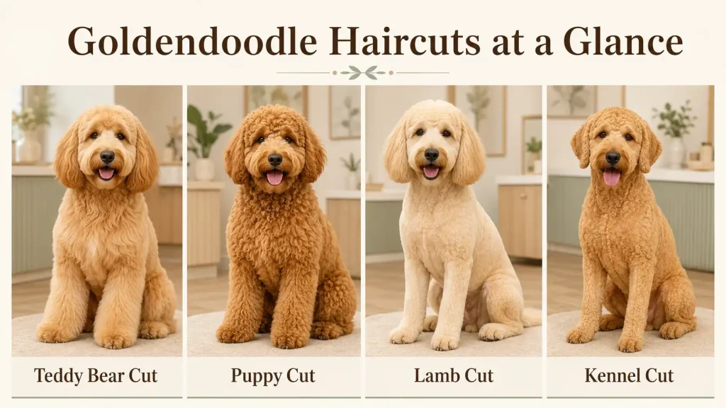 Goldendoodle Haircuts at a Glance