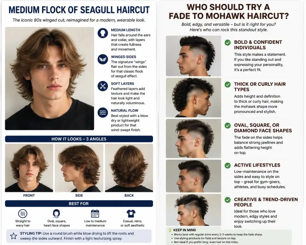Who Should Try a Fade to Mohawk Haircut?