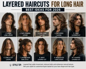 Layered Haircuts for Long Hair: Best Ideas for 2026