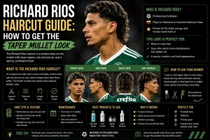 Richard Rios Haircut Guide: How To Get The Taper Mullet Look