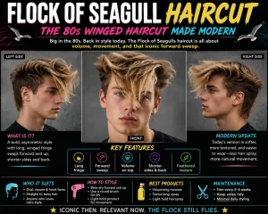 Flock of Seagull Haircut: The 80s Winged Haircut Made Modern