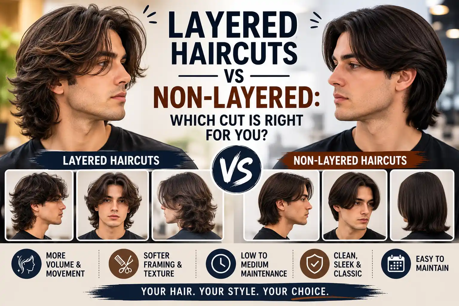 Layered Haircuts vs Non-Layered: Which Cut Is Right for You?